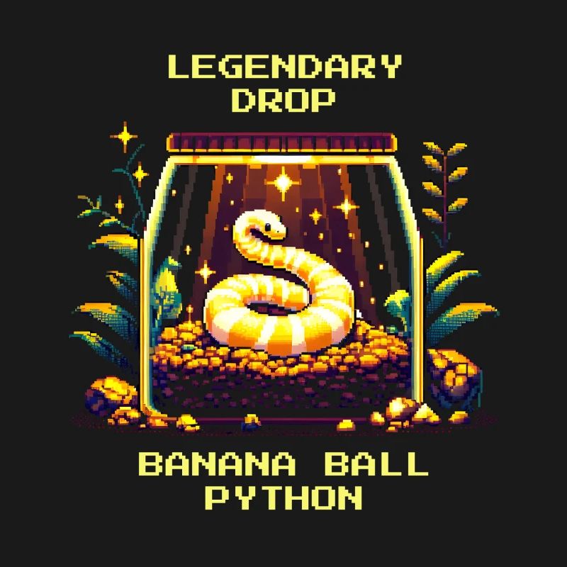Découverte légendaire : python romain banane | Python
