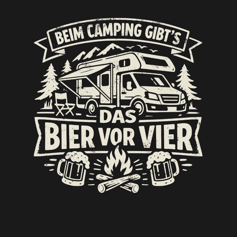 Camping | Bier vor Vier