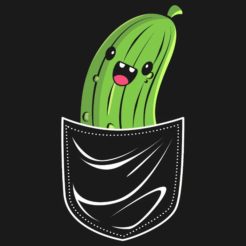 Cornichon concombre et concombre