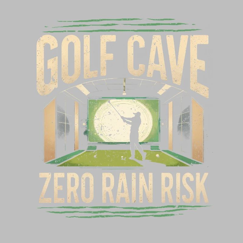 Golfsimulator Golf Cave Zero Rain Risk