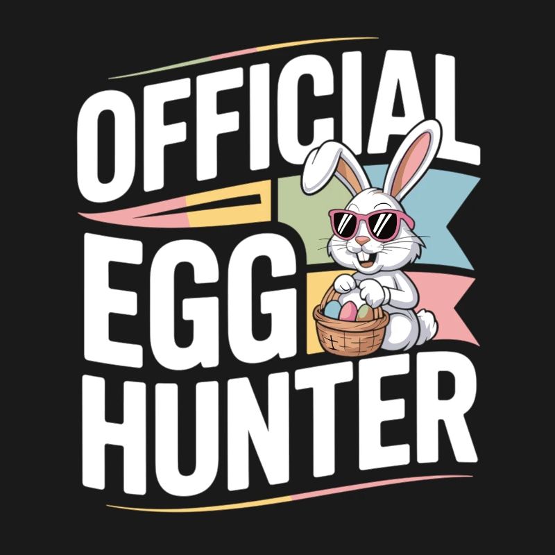 Official Egg Hunter Easter Bunny Easter Humor