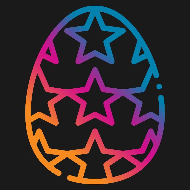 Colorful Easter Egg Easter