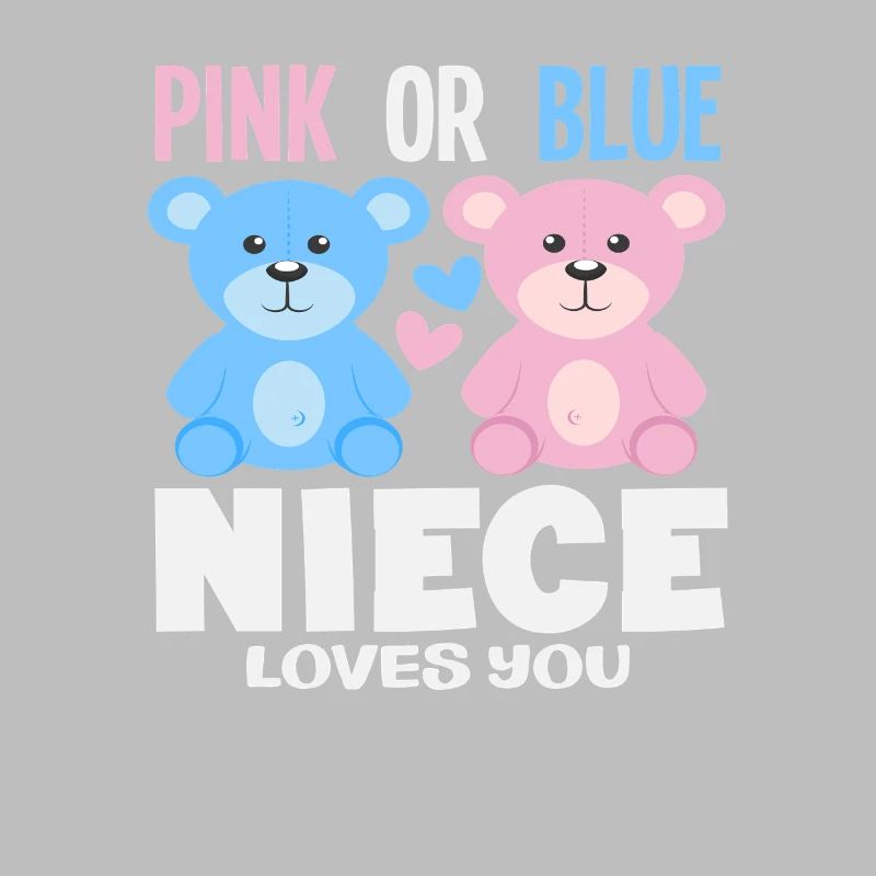 Pink Oder Blau Nichte Liebt Dich