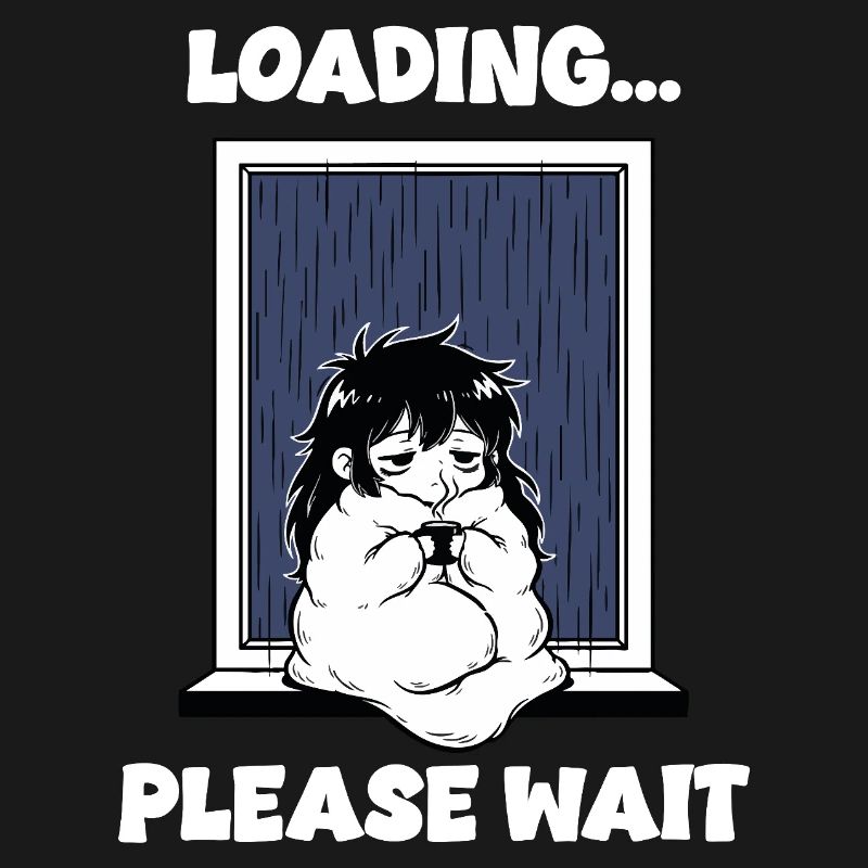 Rain Loading Please Wait Manga Mood