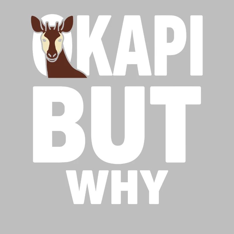 Okapi-liebhaber Okapi-tier Seltene Tierweltliebe