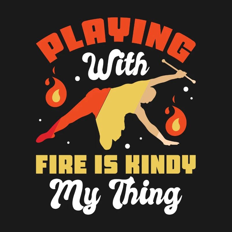 Dancing Vortex Dance School Fire Stick Dancer