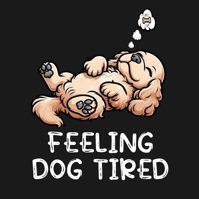 Feeling Dog Tired Cocker Spaniel Cockerhund Cocker
