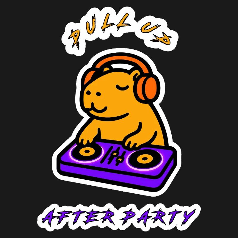 DJ Capybara - Pull Up After Party Neon Chill