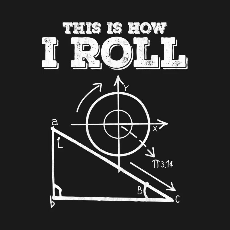 This Is How I Roll Math Diagram