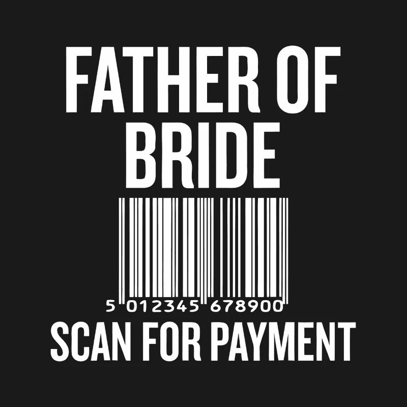 Père de la mariée Badgecode Tee