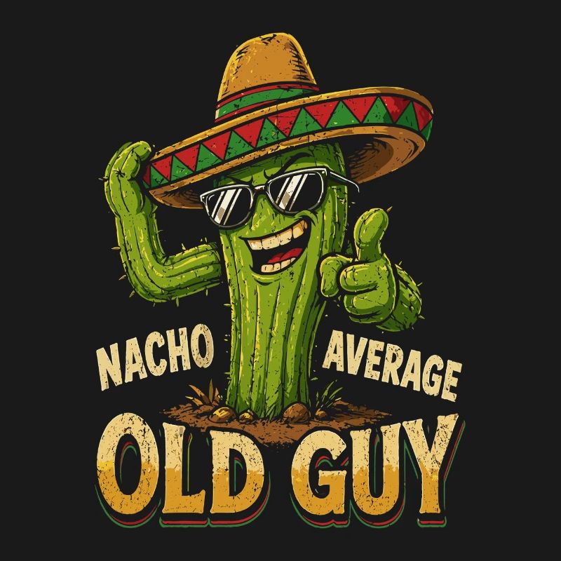 Non-Average Cactus Old Guy