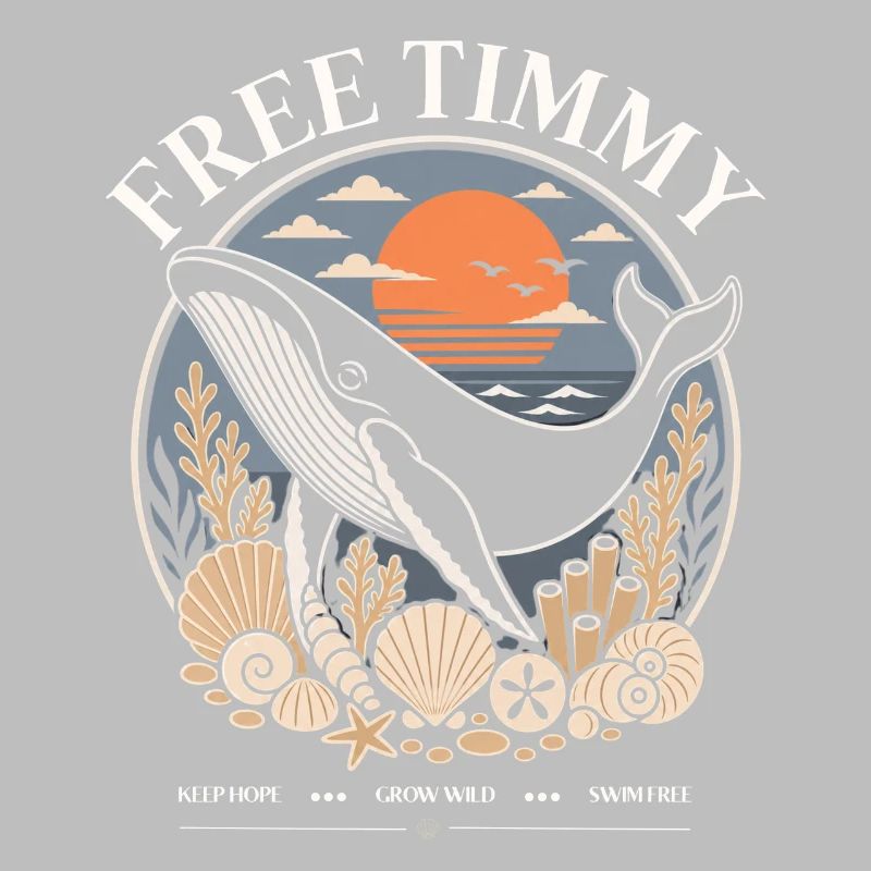 Déclaration de baleines à bosse Timmy Hope Produits dérivés