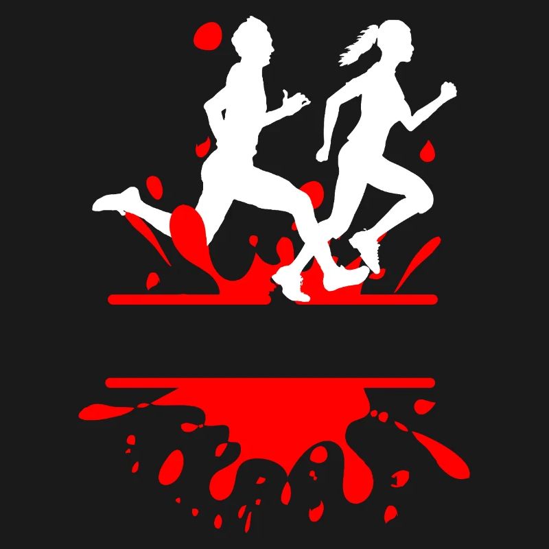 Mud Run Duo – Custom Splash Design