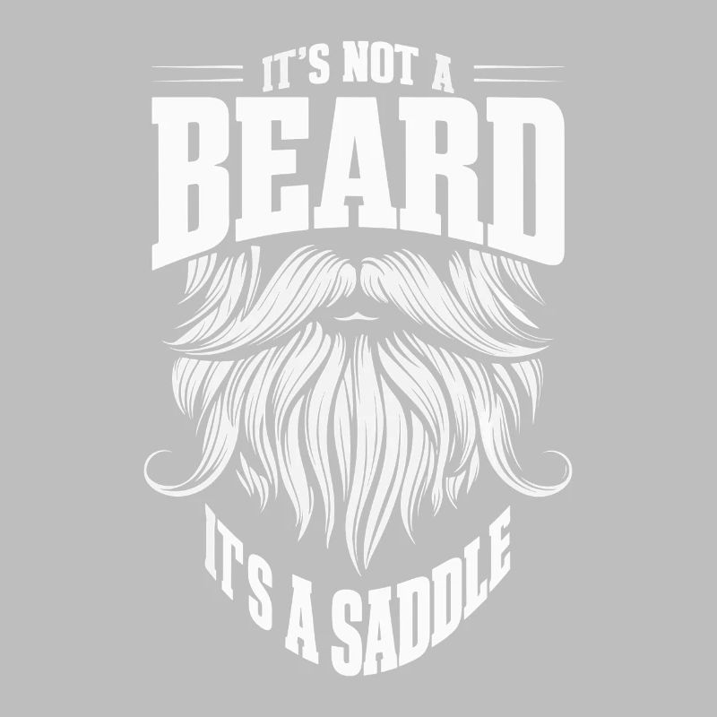 Ce n’est pas une barbe, c’est une selle