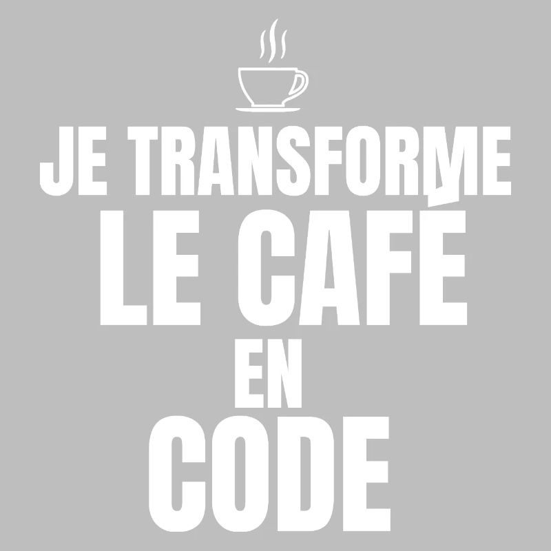 Je transforme le café en code
