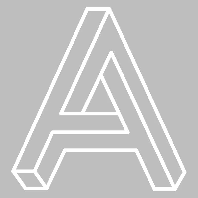 Impossible Form A – Optical Illusion Geometry
