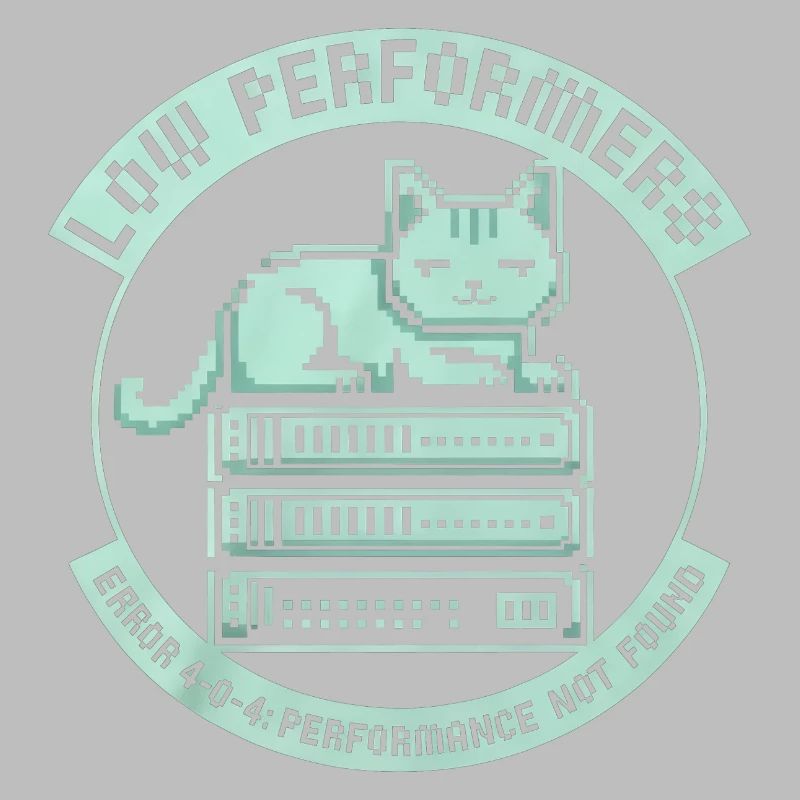 Low Performers Katze Server Pixel Art