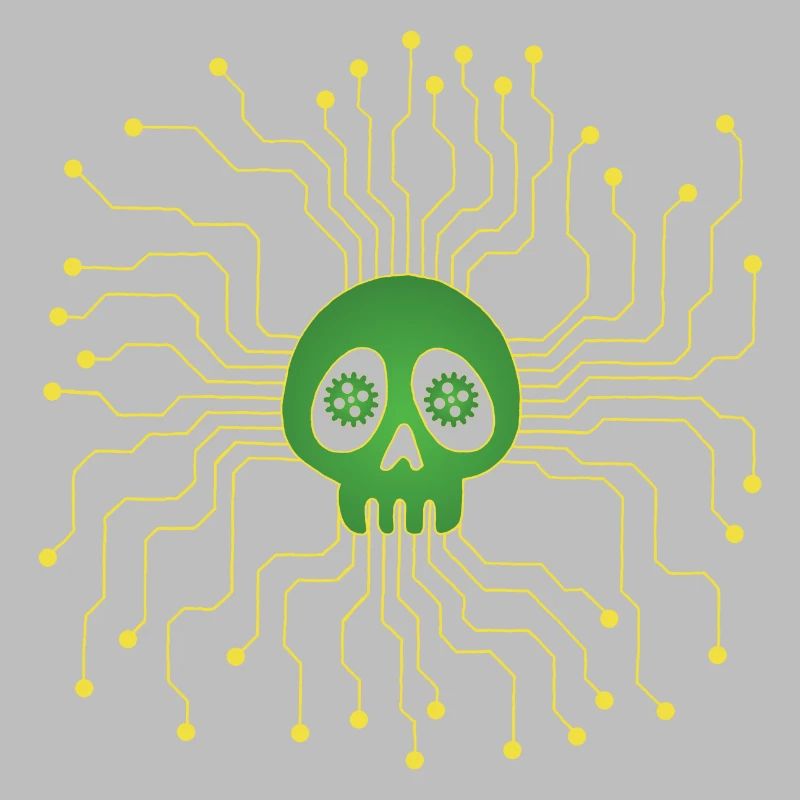 Microprocessor skull