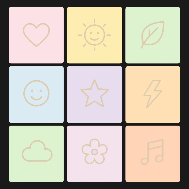 Pastel Bento Vibes