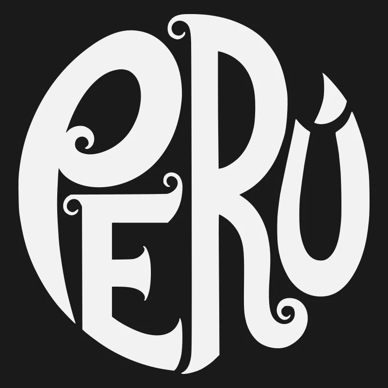 Pérou - Typographie ornée