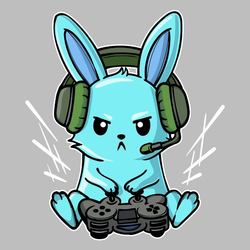 Gamer Headset Controller Joystick Zocker