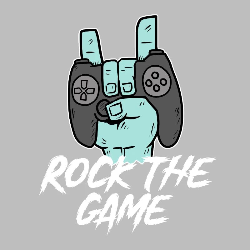 Gamer Spruch Zocker Controller Game