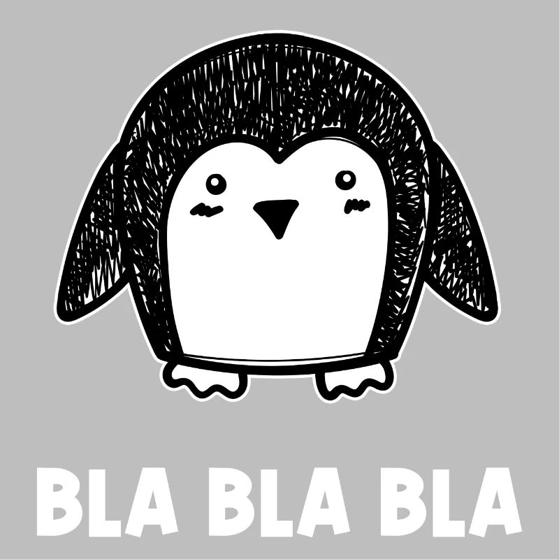 Tier Schnee Spruch Eis Vogel Pinguin Seevogel