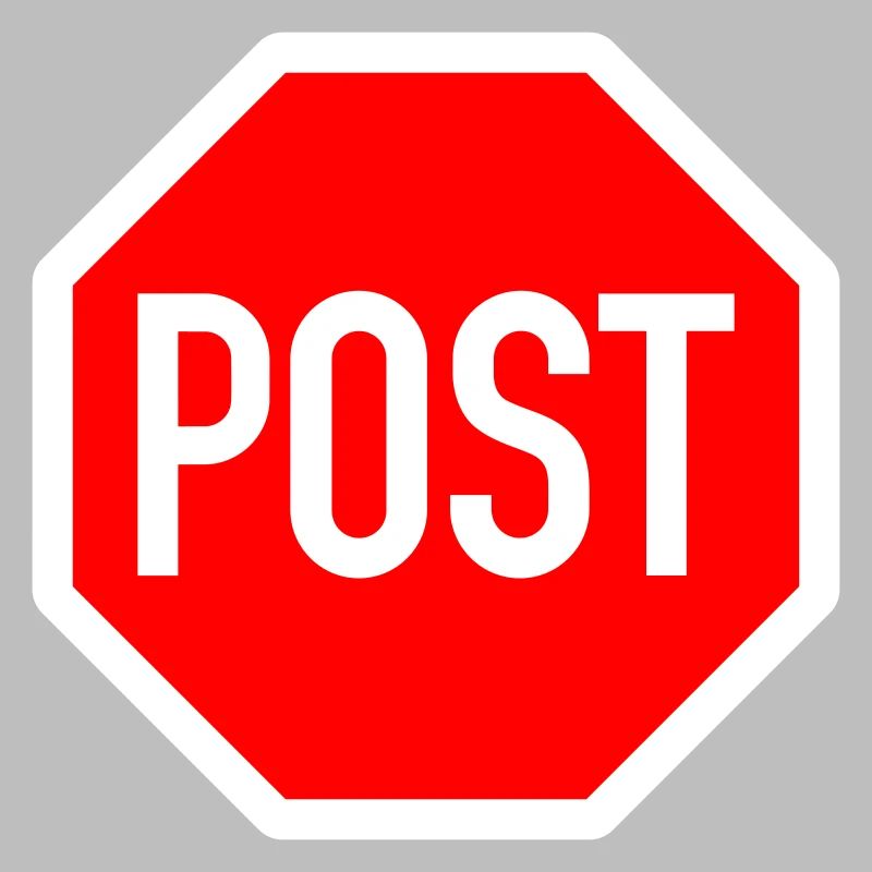 stop oder post?