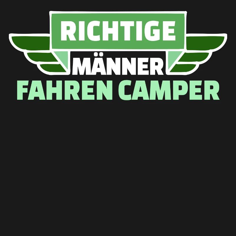 Camping Wanderer Camper Wanderlust Statement