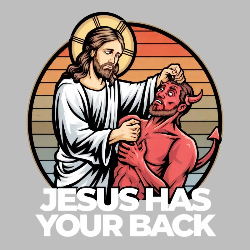 Jésus vous soutient comme une source d’inspiration