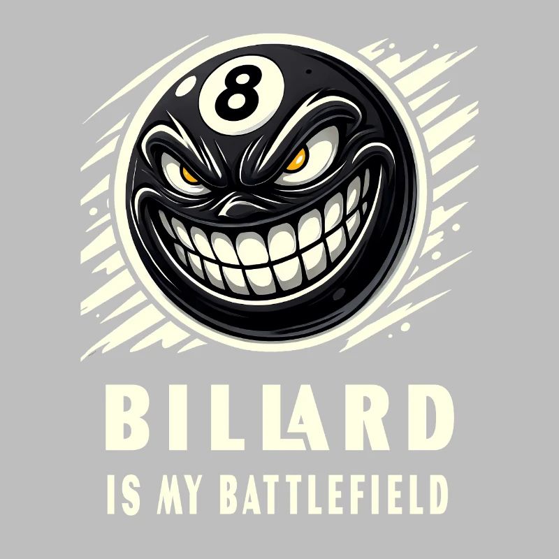 Le billard est mon champ de bataille