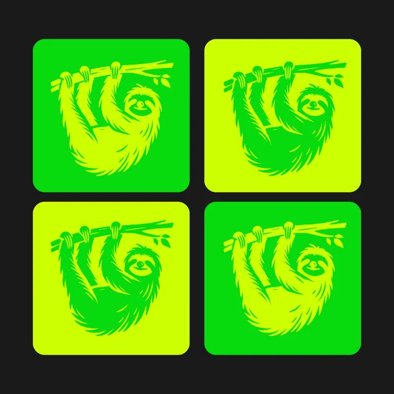 Relaxed sloth – take it easy