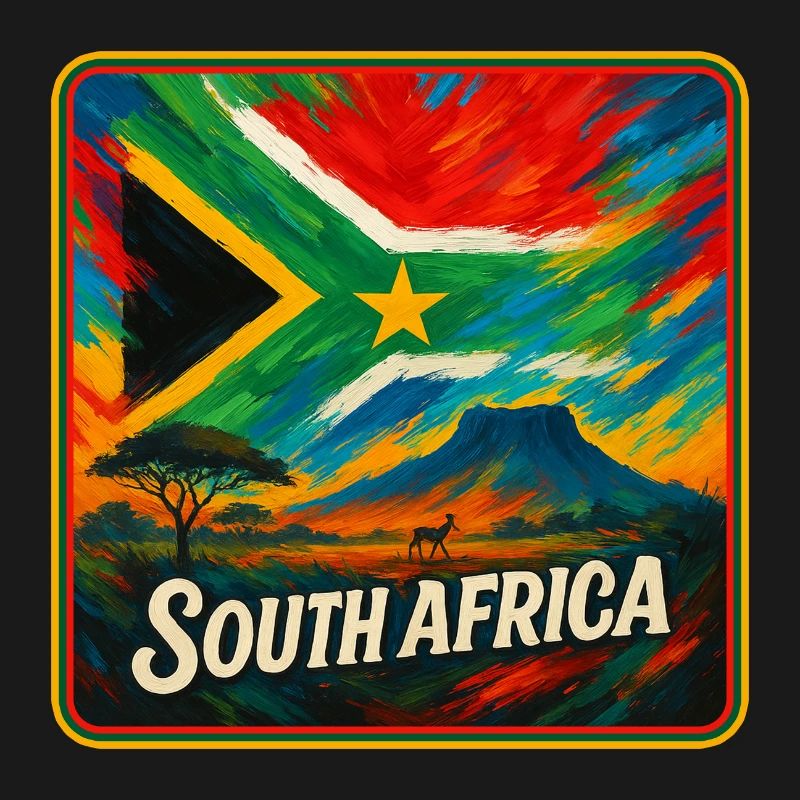 Conception du drapeau de l’Afrique du Sud