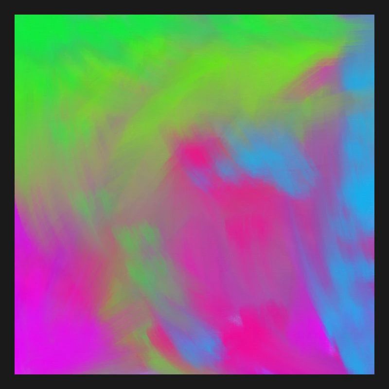 Explosion de gradient de colorant néon vif