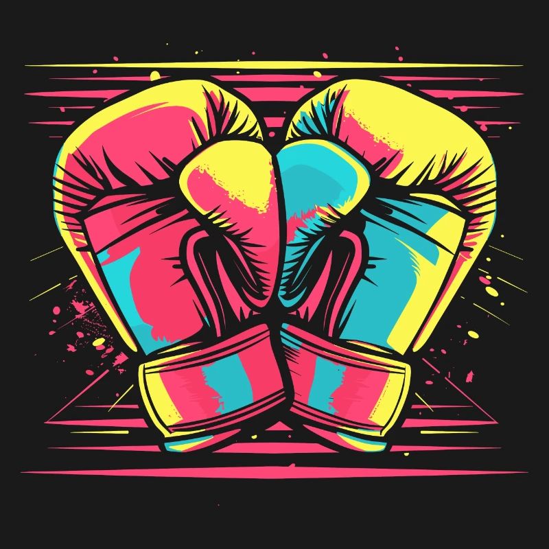 Gants de boxe Look Comic