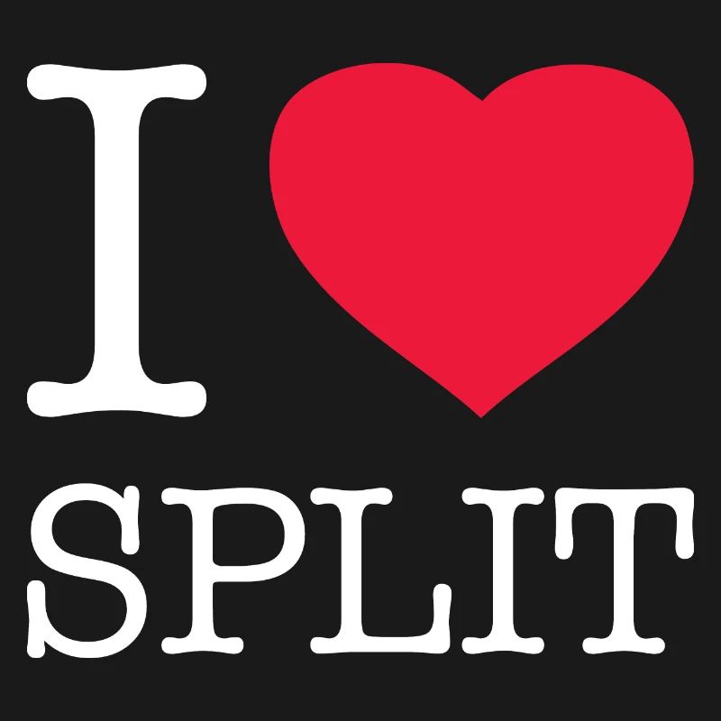 I LOVE SPLIT Croatia Kroatien