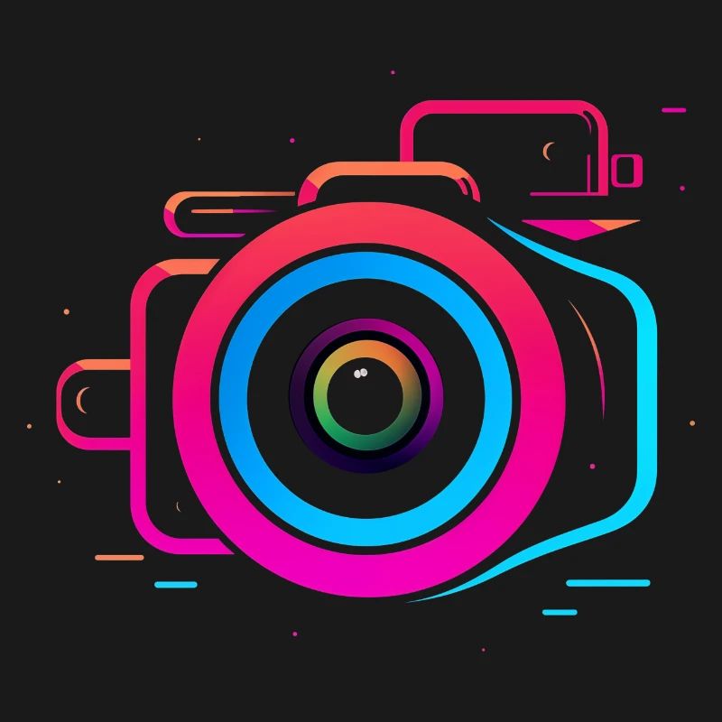 Camera Synthwave Style
