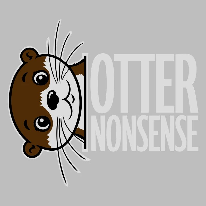 N’importe quoi de loutre, jeu de mots drôle, expression d’amour de la loutre