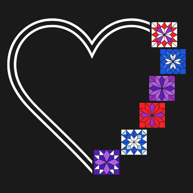 Quilting Passion | Hearts and Patchwork Blocks