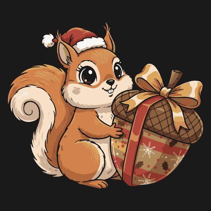 Winterfreude Eichhörnchen Geschenk