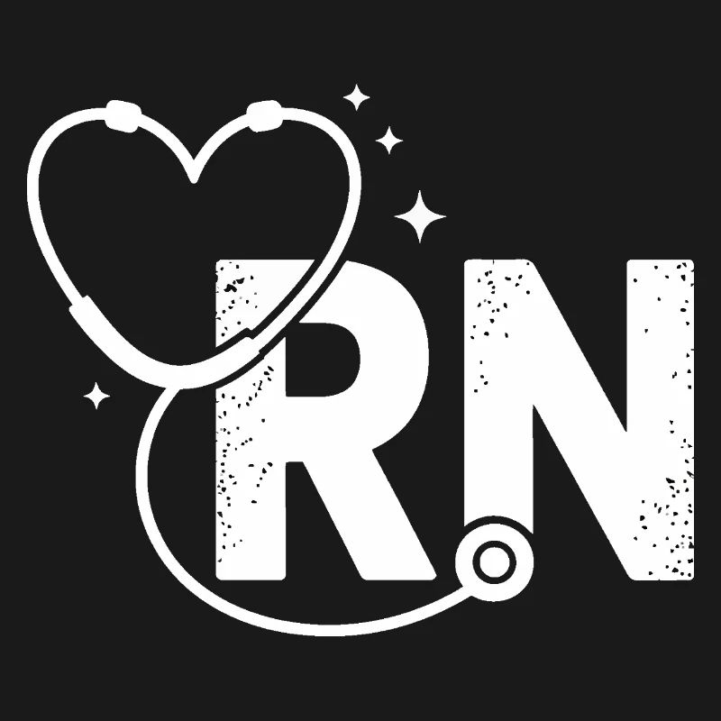 Logo Herzloop RN avec des étoiles