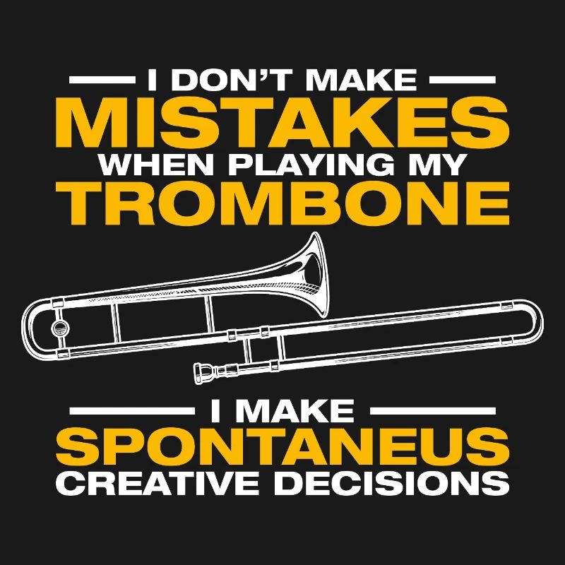 Spontaneus Trombone Trombone Player Trombonist