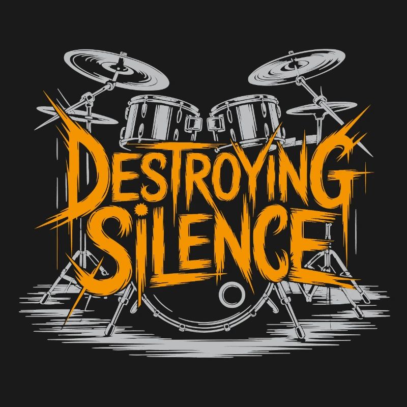 Schlagzeuger Drumset Design