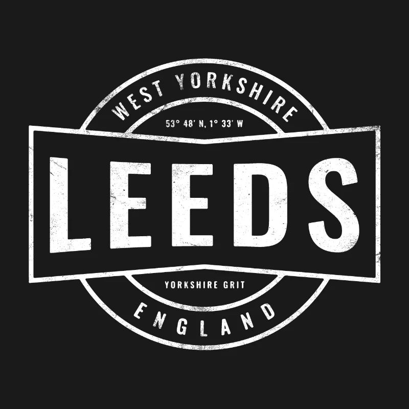 Conception du timbre Leeds, Angleterre