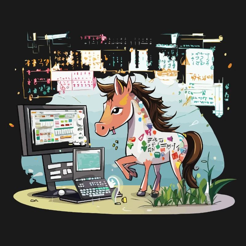 Digital Graffiti Pony