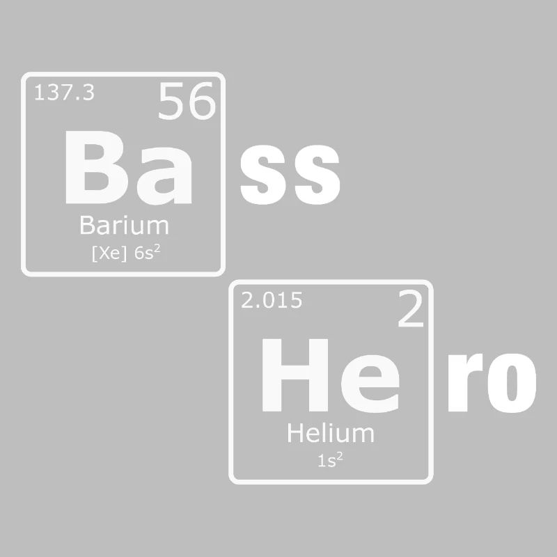 Bass Hero PSE Periodic Table Elements Nerd
