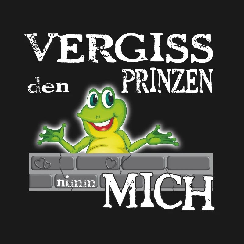 Frosch König textile Geschenkidee