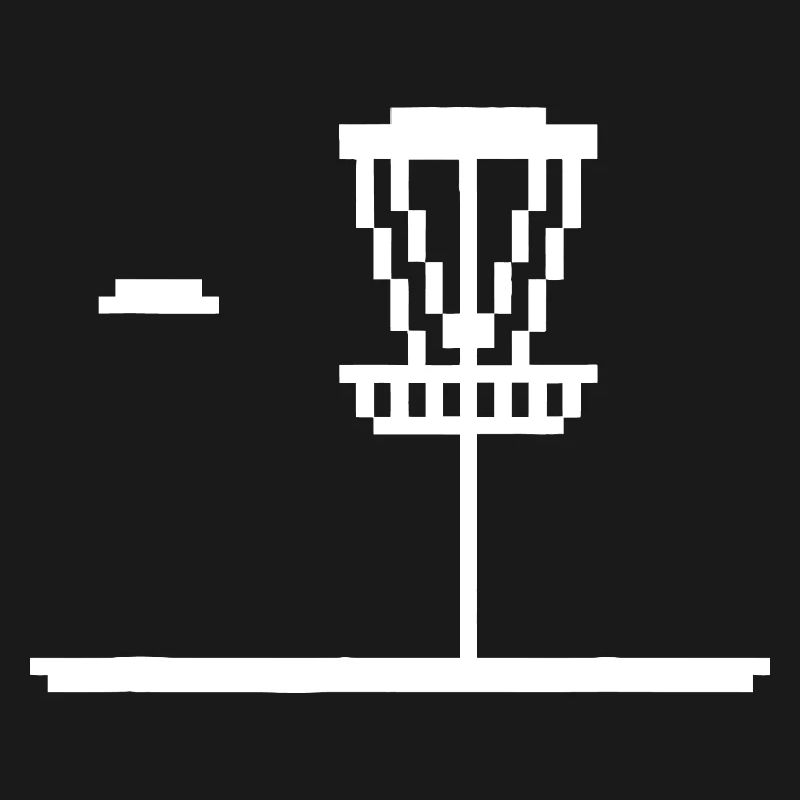 Pixel Lighthouse Silhouette