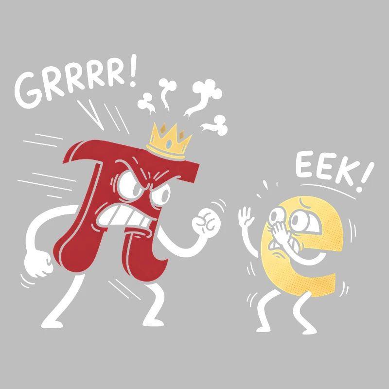 Mathematics Constants Pi Threatened e Comic