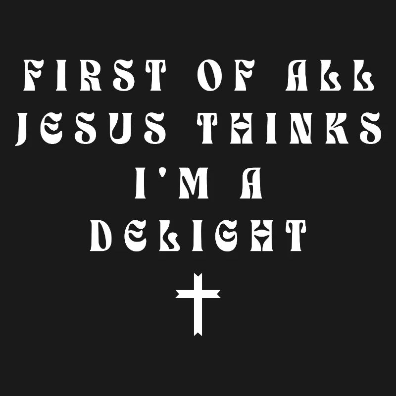 Zunächst einmal denkt Jesus, ich bin eine Freude